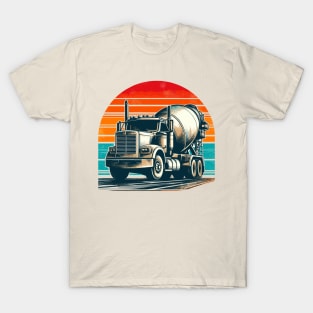 Concrete Mixer Truck T-Shirt